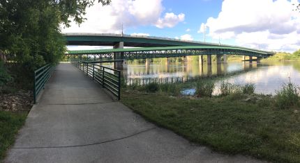 Stearns Road Bridge Wide View