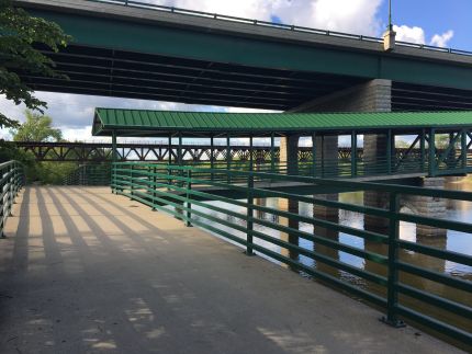 Fox River Trail Bridges at Stearns Road