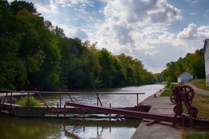 Machinery on Hennepin Canal