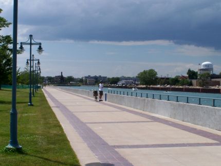 Pike Bike Trail in Kenosha