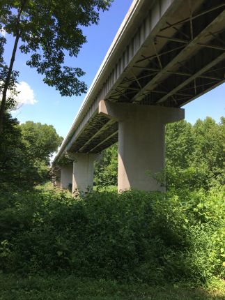 Bridge over LMST near South Lebanon