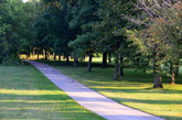 Oak Leaf Trail by Lake Michigan