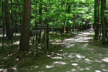 Nicolet Bay Trail in Door County