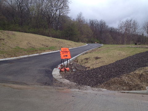 Prairie Trail Detour north of Route 31