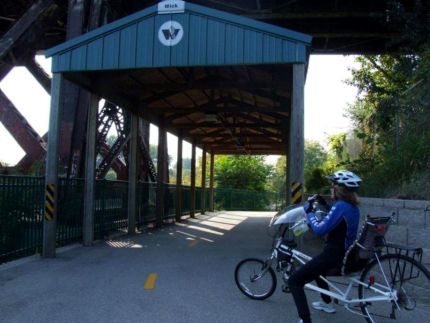 Covered Bridge on Bike Trail