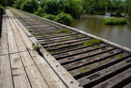 Old Railway Bridge over Fox River