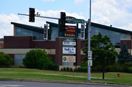 DPRT detour at Milwaukee and Aptakisic