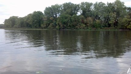 View of Rock Island from Moline