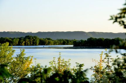 Lake Onalaska just before sunset