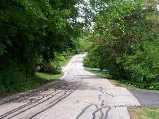 Top of the hill on Inverway