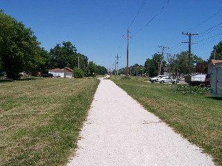 RM bike trail through North Chicago