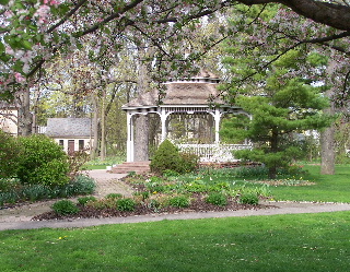 Gazebo in the Henry Kalk Park in Glencoe