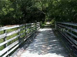 Wooden Bridge on ES Trail, Wisconsin